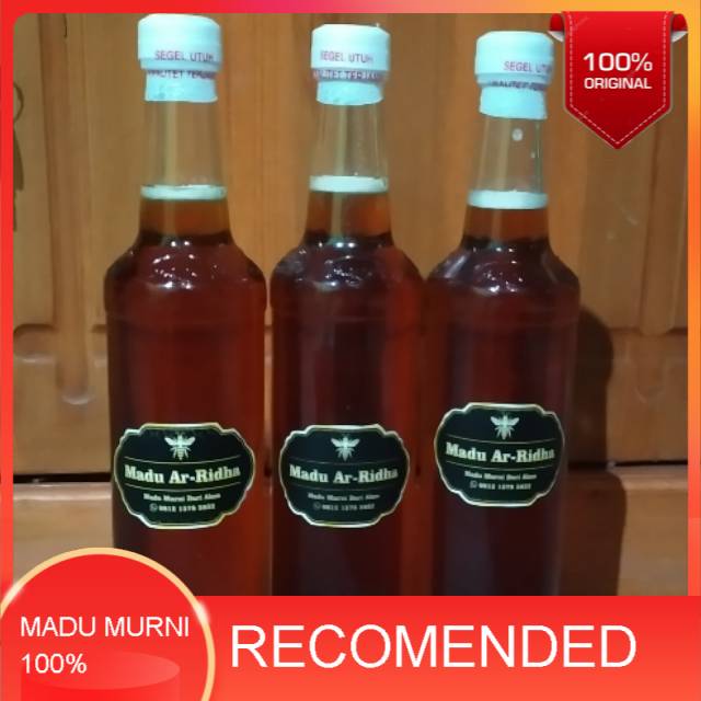 

Madu Murni Nektar bunga pohon karet