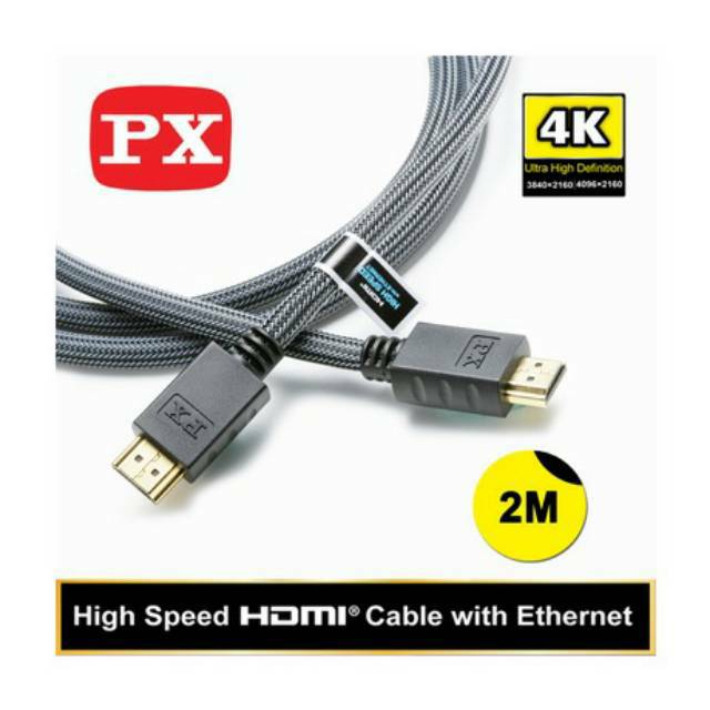 PX Premium Kabel HDMI 2Meter Full HD 4K True