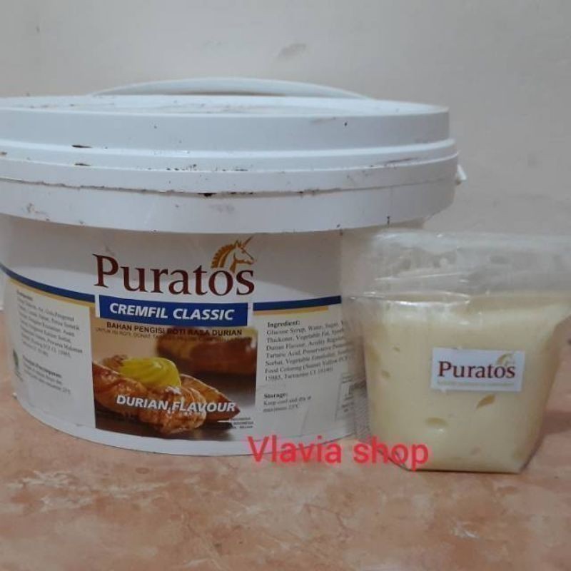 

Selai Durian Puratos Repack 250 gram