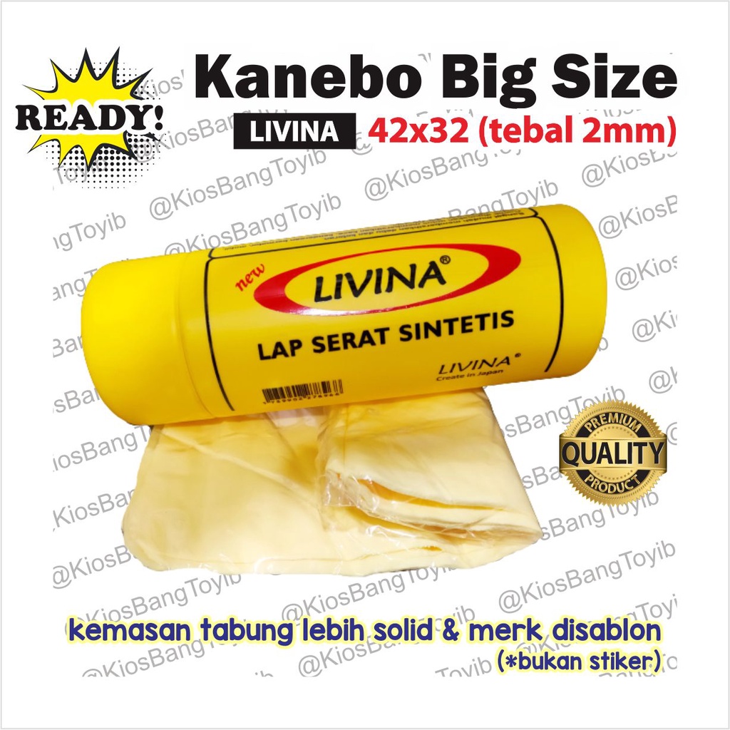 Kanebo Jumbo 42x32 FREE TABUNG..!! || Kain Lap Serbaguna || Kain Lap Dapur &quot;ISHIMA&quot;