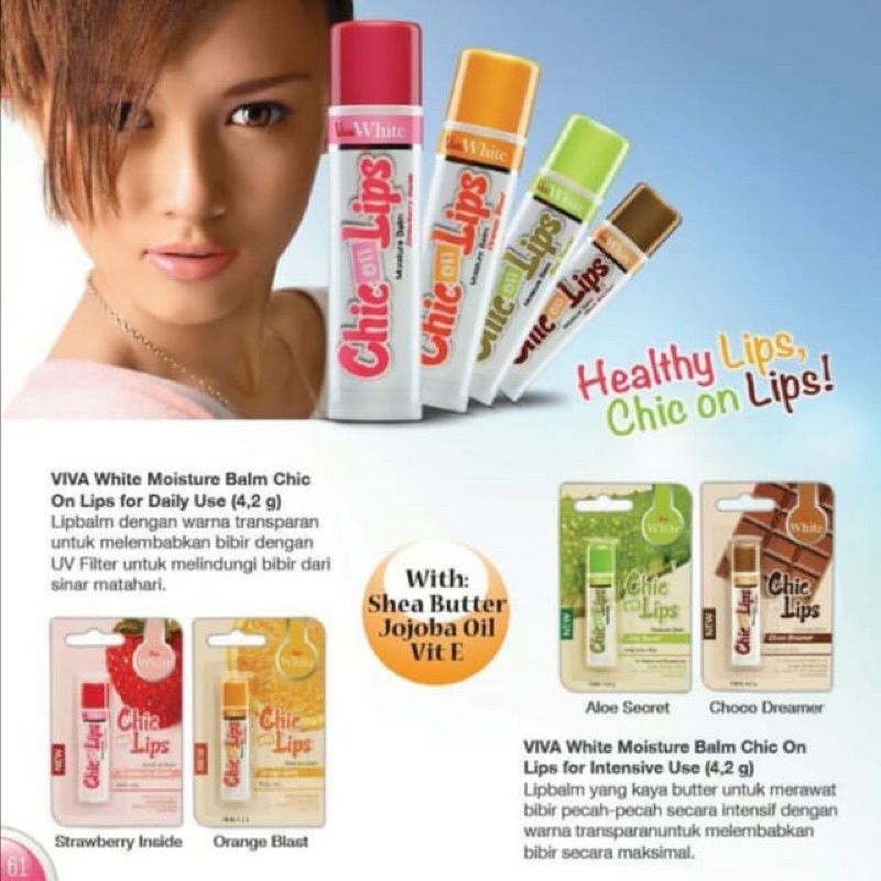 Chic on lips moisturizer balm viva