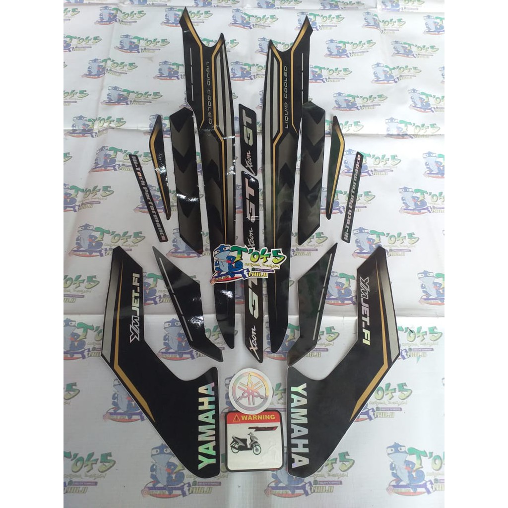 Striping xeon GT 125 Custom