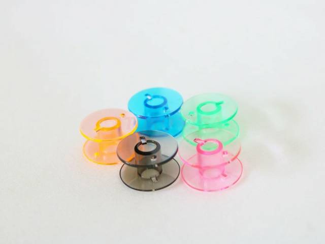 Spool / Bobbins / Spul Warna-Warni Mesin jahit Portable Multifungsi