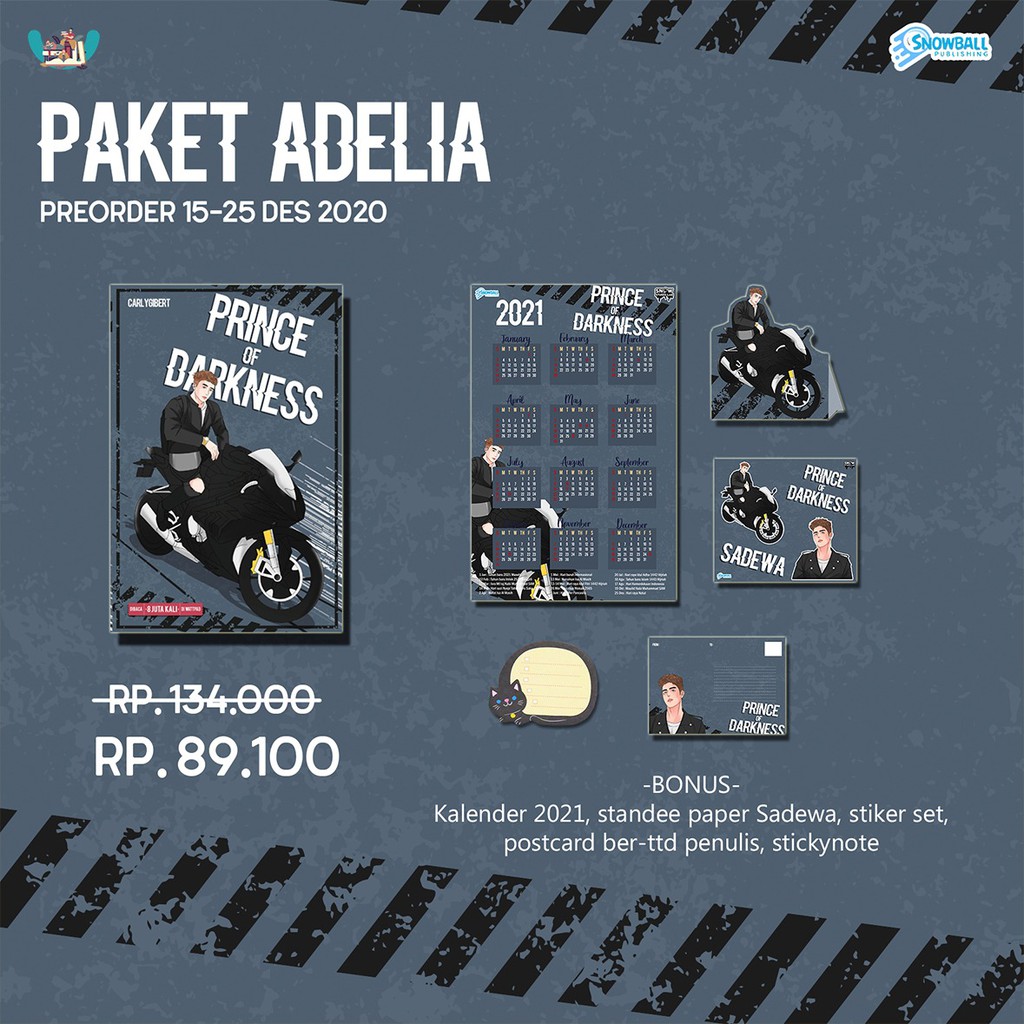 Novel Prince Of Darkness karya Carligibert-1