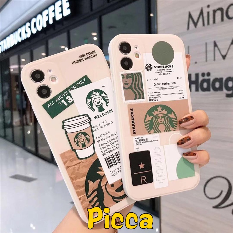 Soft Case Bahan TPU Motif Kopi Untuk Infinix Smart 6 5 4 3 Plus Note10 8 Infinix Hot 10 10T 11 11s 9 10T 10s Play S4