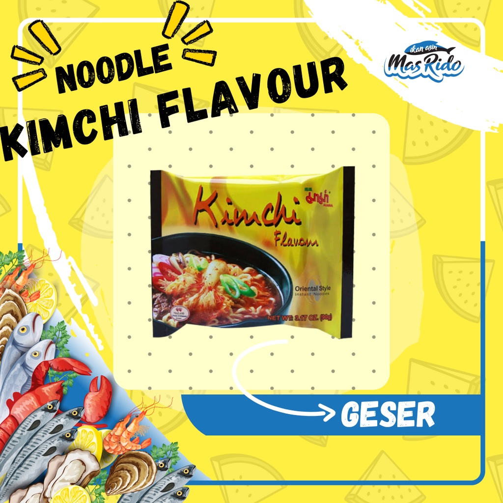 

Mie Instan Kimchi Flavour Noodle Mama Mie Kimchi Thailand Termurah