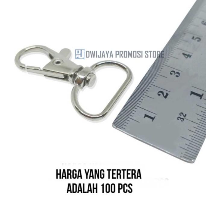 

[BISA COD] Cantelan Pengait Besi Gantungan Tali ID Card 2 cm Kualitas Bagus