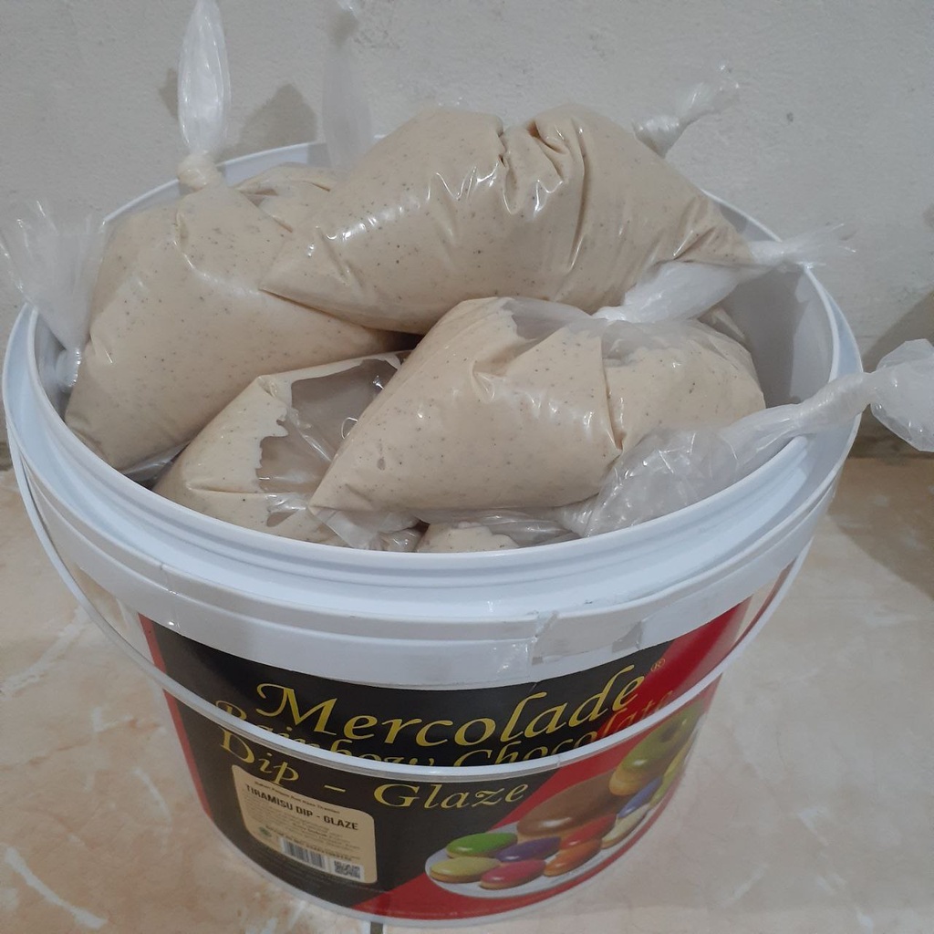 Coklat Glazing Mercolade Rainbow Dip Glaze 250g [Repack]