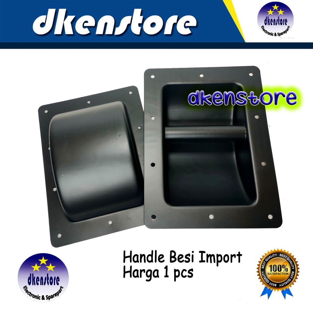 Handle Box Speaker Besi Handel boks Cekung Import