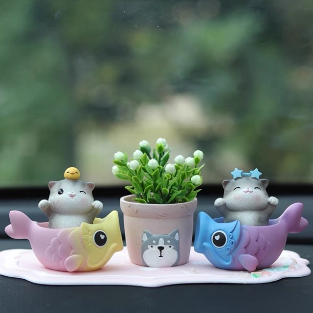 panjangan kucing mobil kucing bisa goyang cute cat pajangan dasbord SOLAR PIR KUCING DOGGY EMBER //