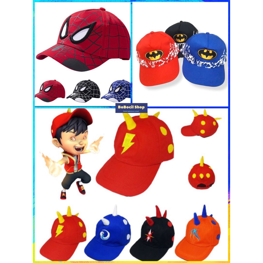 Topi Anak Laki Laki / Topi Anak Baseball / Topi Baseball Anak Laki Laki / Topi Anak Laki Laki Motif 