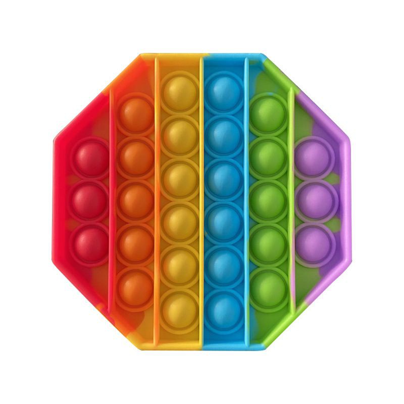 Fidget toys push pop it bubble stress relief rainbow-3