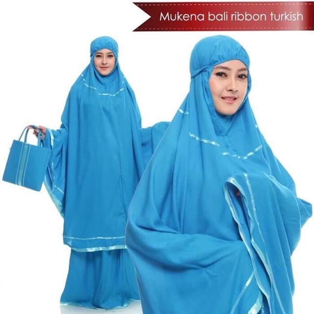 Mukena bali ribbon pita