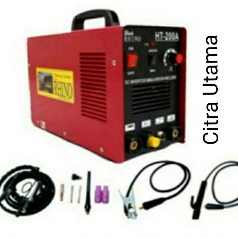 Mesin Las Travo Argon Tig 200A 200 A RHINO HT 200A HT 200 HT200A HT200