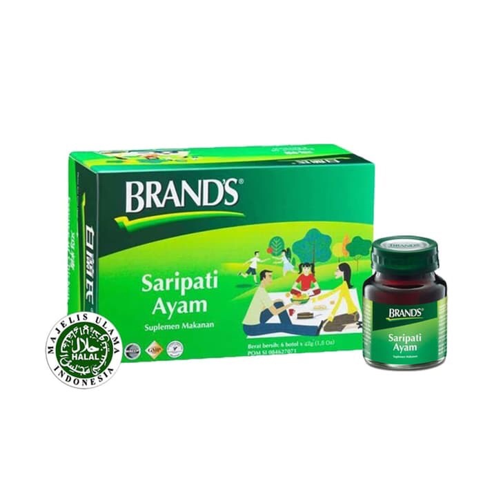 

Brands sari pati ayam original isi 6 botol @ 42g (BERKUALITAS)