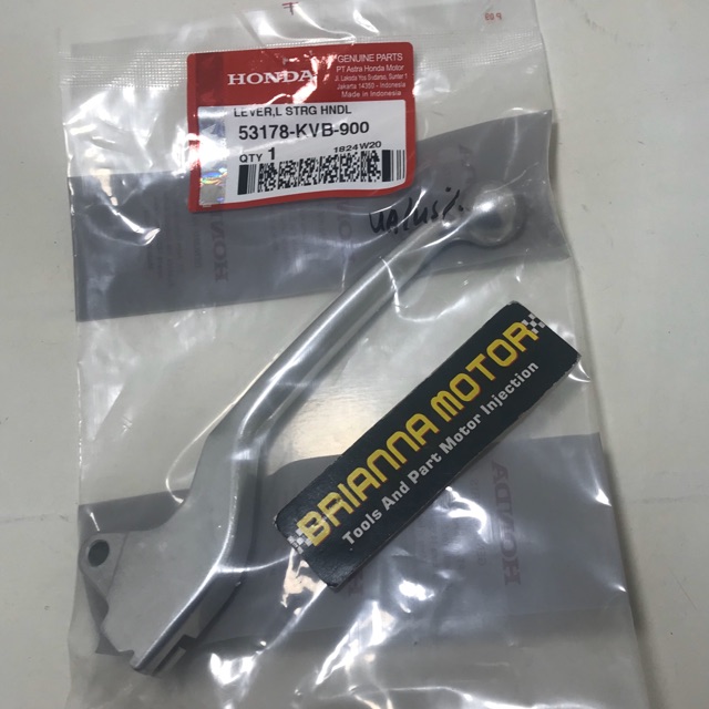 HANDLE REM KIRI BEAT KARBU - BEAT FI VARIO 110 KARBU ORI HONDA 53178 KVB 900
