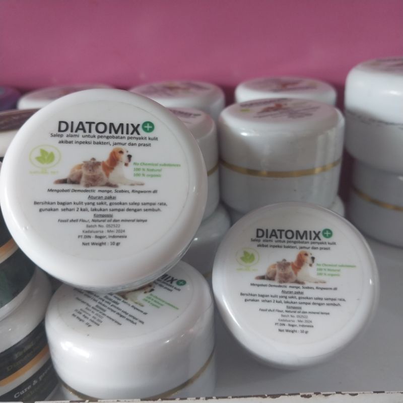Diatomix Salep Kulit / Salep Jamur Kucing Anjing 25 Gram - Saleb Jamur
