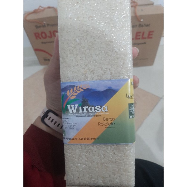 

Beras Organik Rojolele Wirasa 1Kg