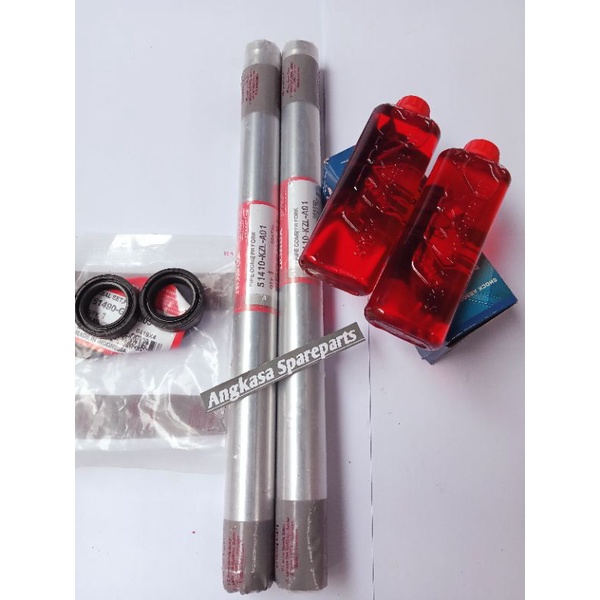 paket as shock depan + seal shock + oil shock Honda beat fi scoopy fi vario 110 fi 125 150 new KZL