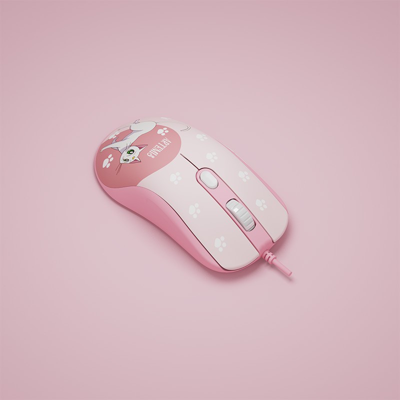 Akko AG325 Sailor Moon Artemis Edition Gaming Mouse Original