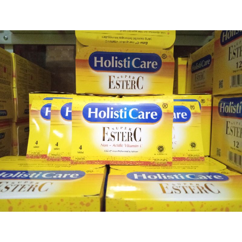 HOLISTICARE ESTER C STRIP ISI @4TABLET