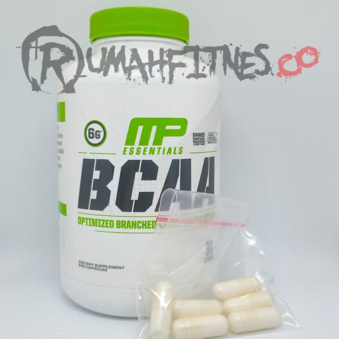 

ORIGINAL SUPLEMEN BCAA KAPSUL ECERAN