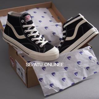  SEPATU  VANTELA PUBLIC BLACK WHITE NATURAL ORIGINAL VENTELA  