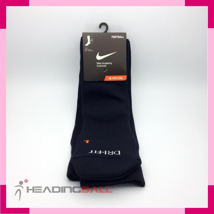 Kaos Kaki FutsalBola Nike Academy Ftbll DriFit Sock Black SX4120001