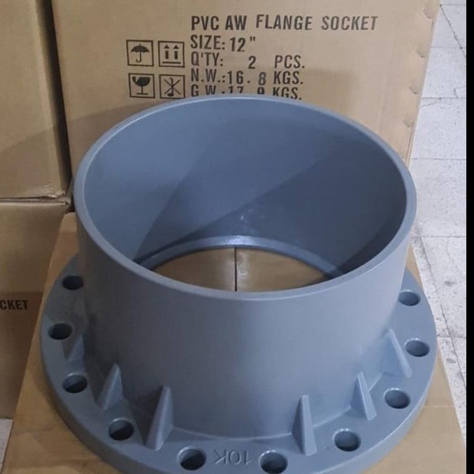 FLANGE PVC 12"inch FLANGE 12" TAIWAN FLANGE 12" PVC