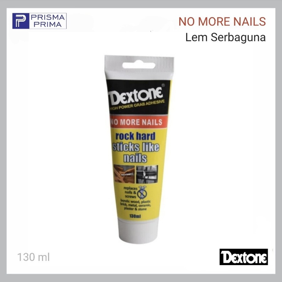 Jual Dextone No More Nails Lem Tanpa Paku Keramik Kayu Metal Batu Nail