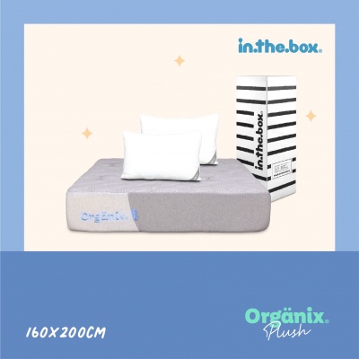 Kasur Springbed 90-200x200x32 InTheBox Organix Plush (Kasur Raffi Ahmad) – Pocket Spring, Latex & Me