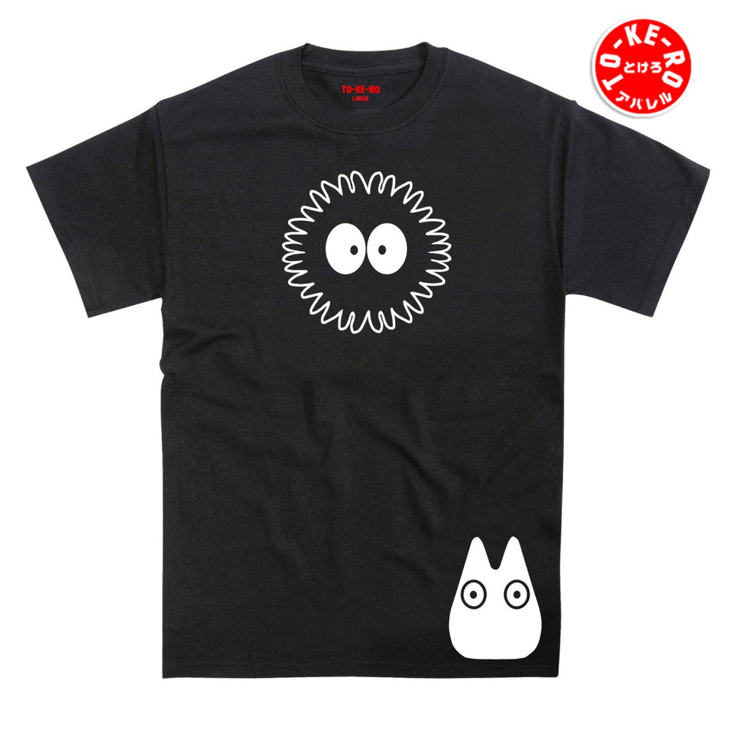 Kaos Anime TOTORO Soot Sprite Toto Bunny
