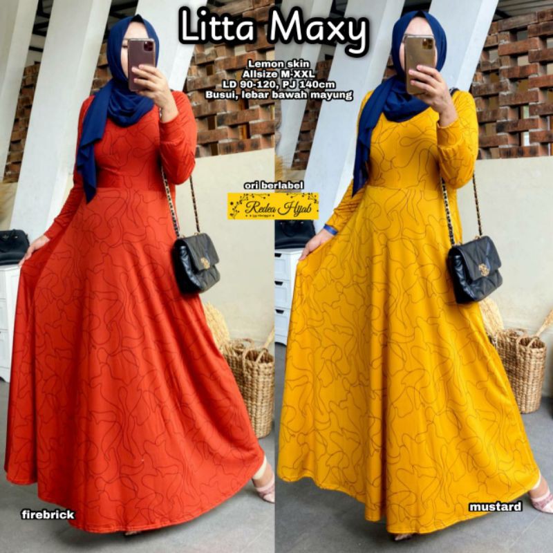 Bisa cod gamis jumbo kekinian ld 120