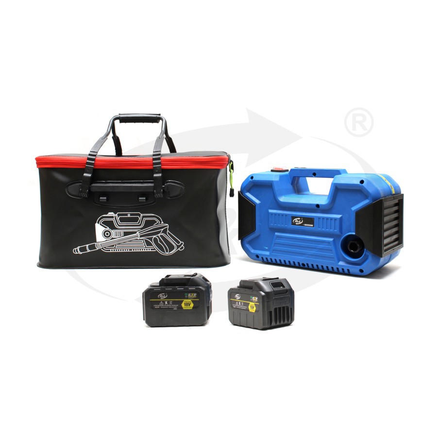 Jet Cleaner Cordless Baterai H&L Mesin Steam HL PWC-70 + 2 Battery-2