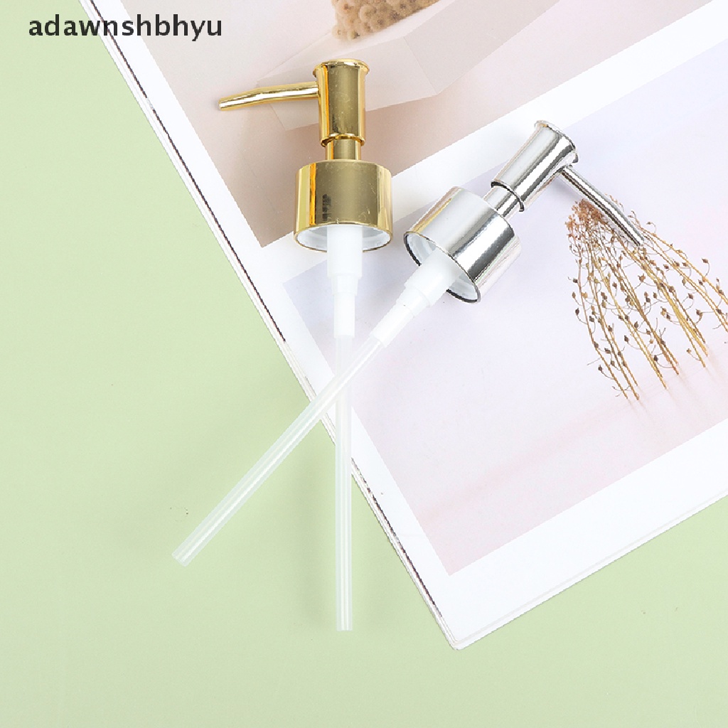 Adawnshbhyu Metal DIY Soap Pump Liquid Lotion Dispenser Kepala Pengganti 28tutup Pompa Drat
