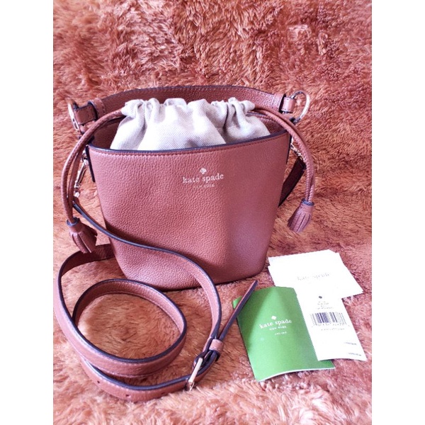 Preloved Tas Kate Spade Bucket Coklat