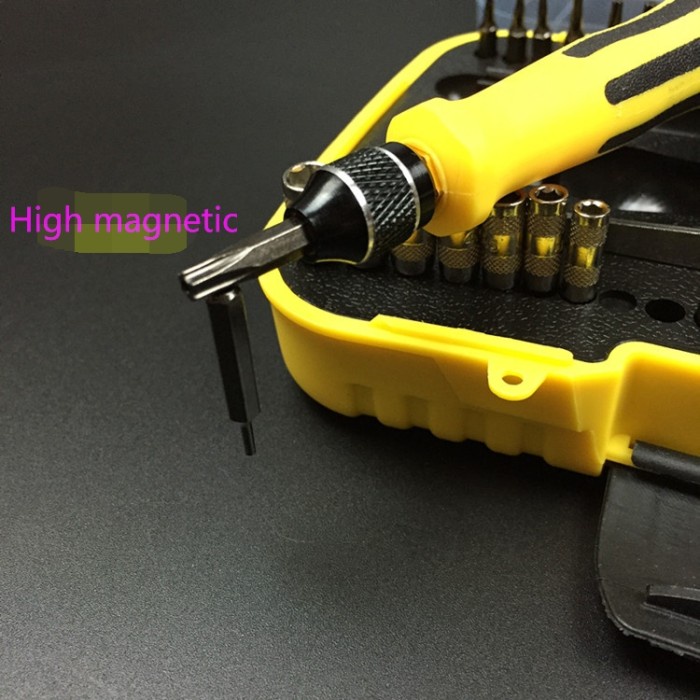 Tools Obeng 45 in 1 Set Reparasi High Magnetic