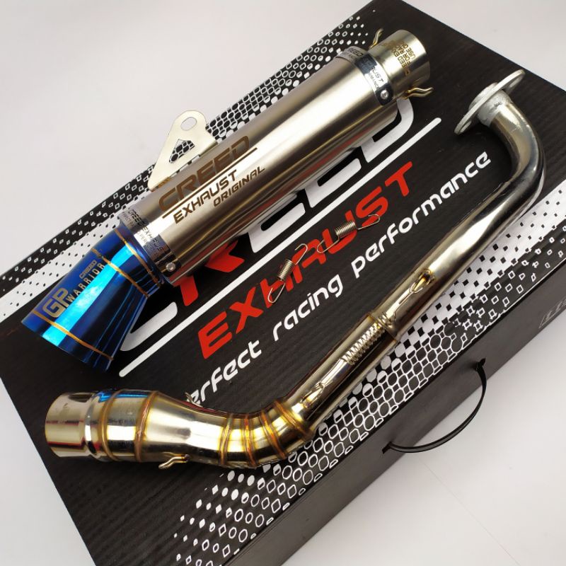 Creed Exhaust Original knalpot racing Beat fi, vario 125/150, scoopy, Nmax, Aerox155, Pcx, bukan kna