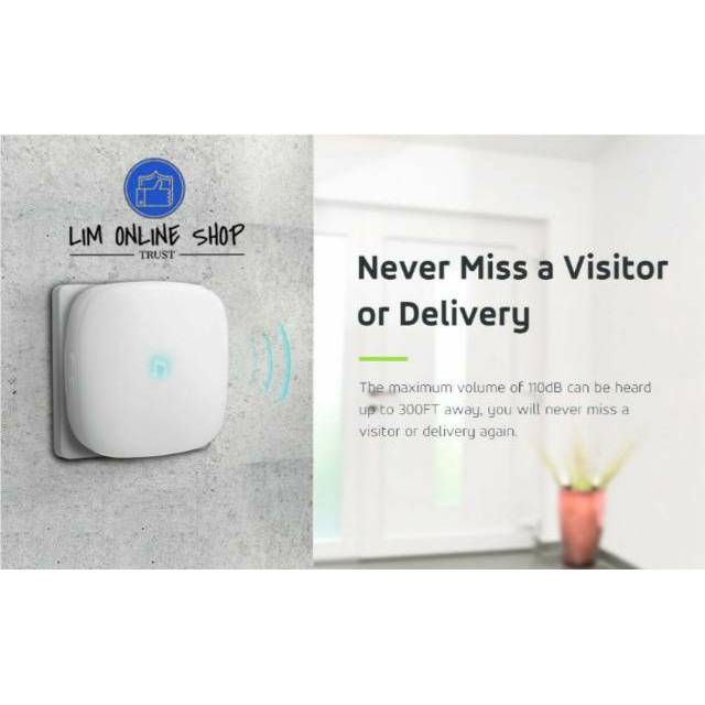 Wireless Bell Pintu Doorbell Bell Rumah 52 Lagu WATERPROOF BERGARANSI High Quality Kualitas Terbaik