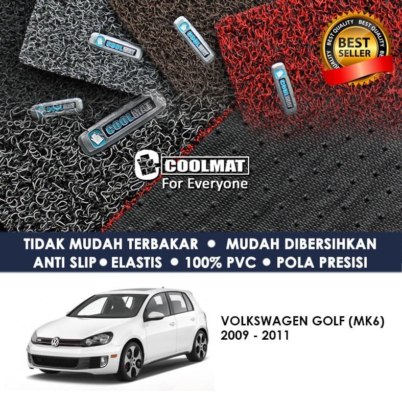 KARPET MOBIL COOLMAT PRIME VW GOLF MK6 2009-2011