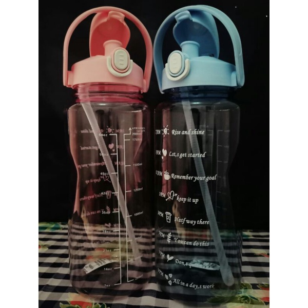 botol Minum Karakter 2000 Ml - Botol Minum Isi 2 Liter - Botol Minum Lucu