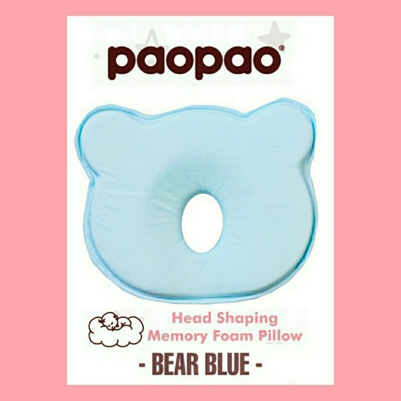 Paopao Head Shaping Memory Foam Pillow / PAOPAO BANTAL PEYANG BAYI