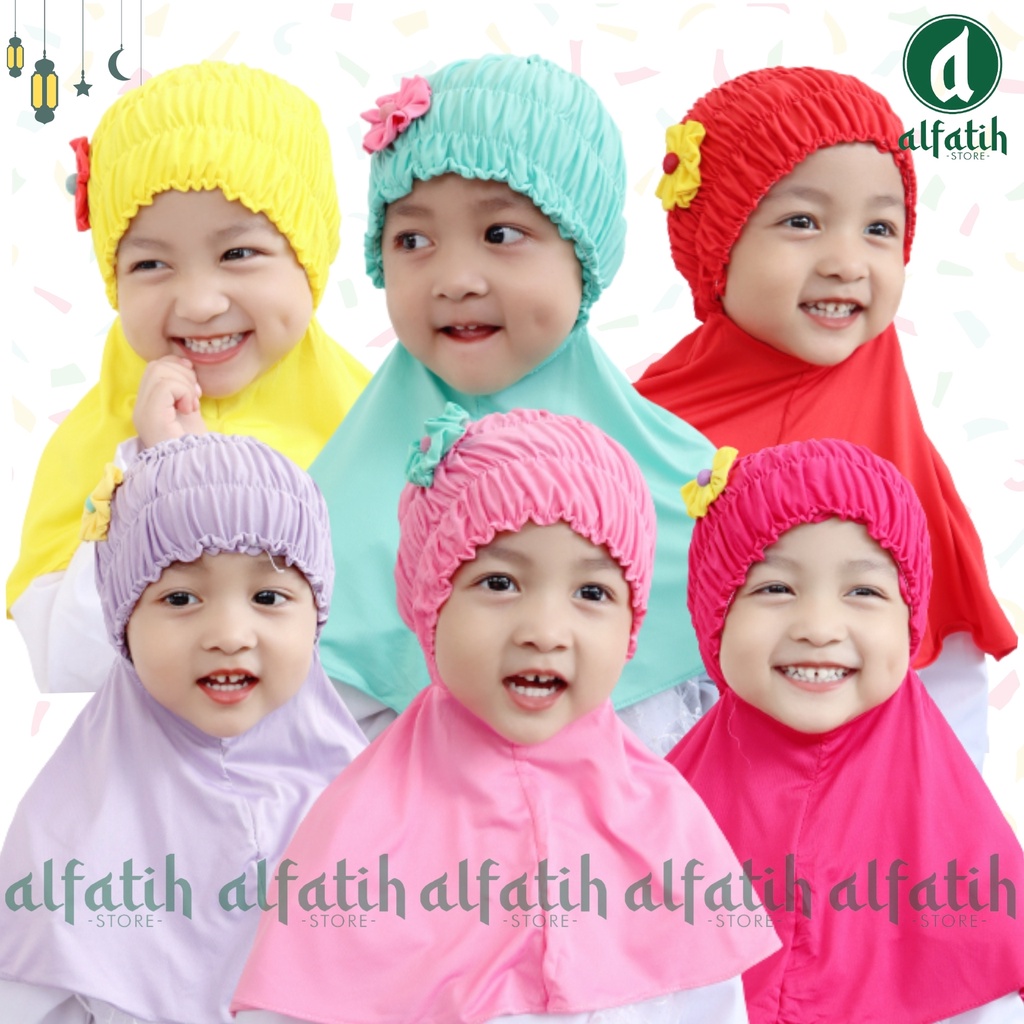 ALFATIH STORE Jilbab anak Smoke / jilbab anak murah / hijab murah / BABY HIJAB TERLARIS
