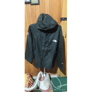 second jacket outdoor jaket gunung the north face goretex