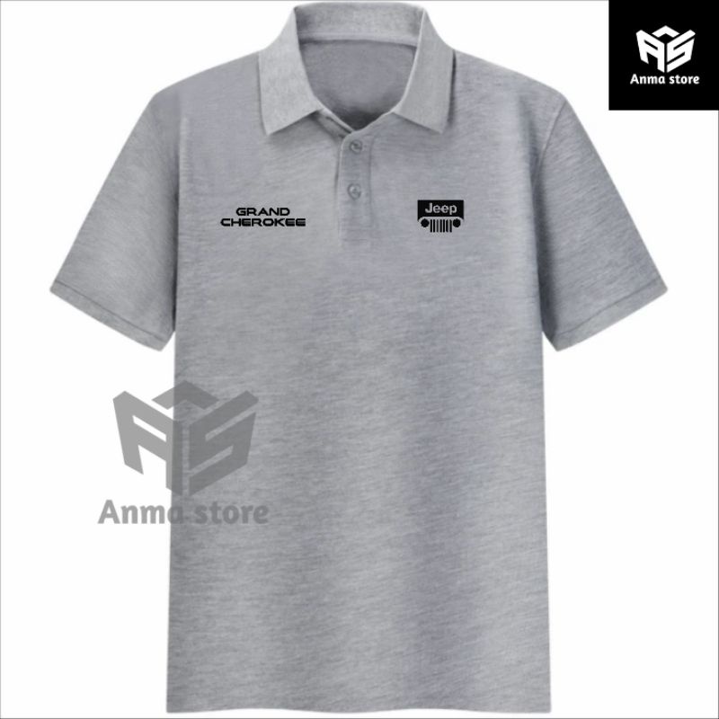 Kaos Kerah Polo shirt Jeep Grand Cherokee