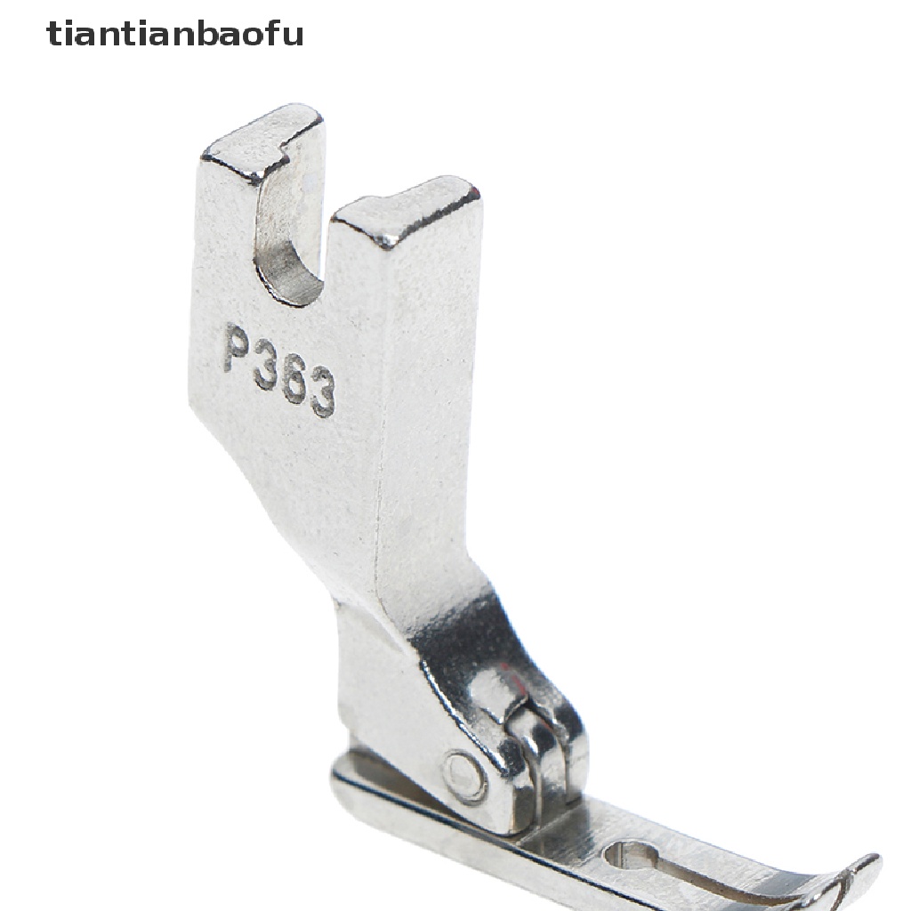 (Tianbaofu) Sepatu Mesin Jahit Resleting P363 Bahan Stainless Steel Untuk Brother Juki