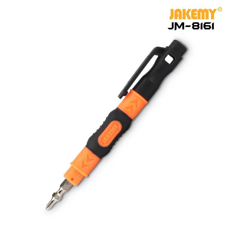 Jakemy JM-8161 9 in 1 Precision Multibit Screwdriver with 4 (3 PACK) Original