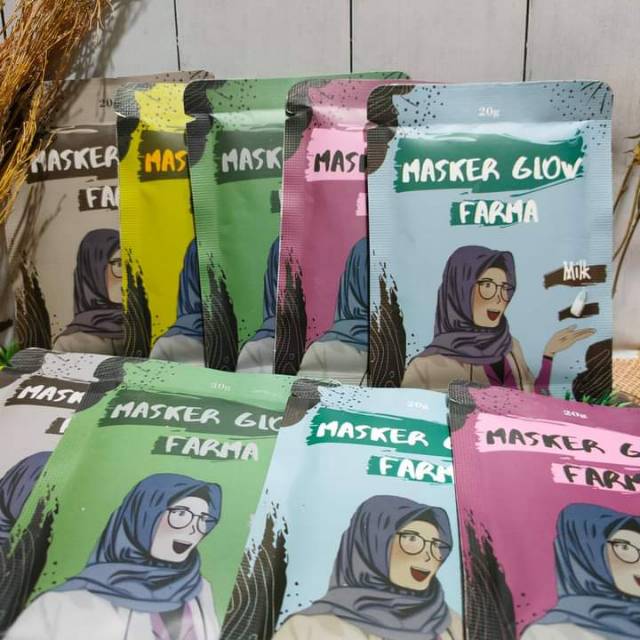 Masker glow Farma