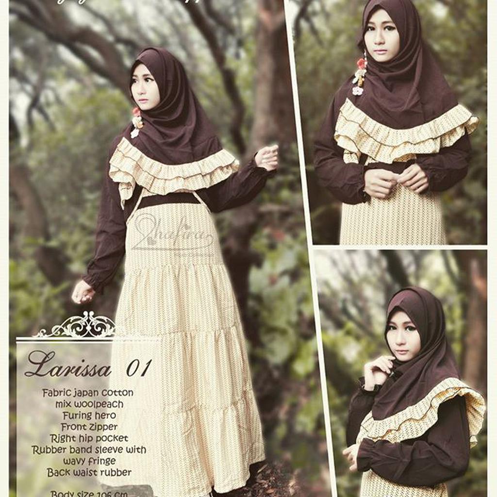 Set Gamis Larissa Enjoy your happiness