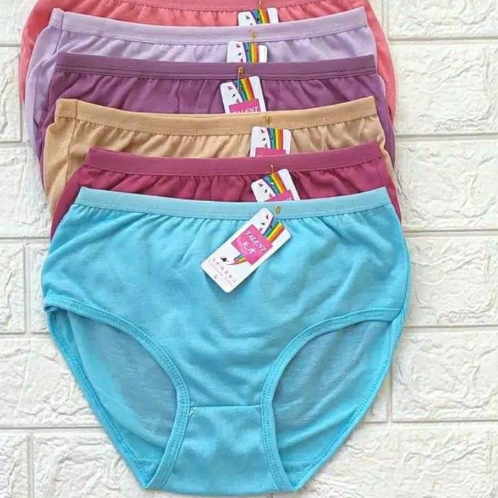 ♠ PGDA - (3L - M ) 6Pcs CD Wanita Esse ( Talent ) / Celana Dalam Wanita Esse Murah Lusinan / CD Mura